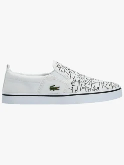 Sneakers|Lacoste Gazon 318 Sneakers, White/Black