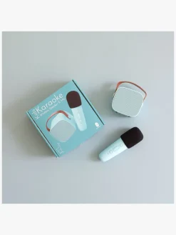 Elektronik & Media|Lalarma Bluetooth-højttaler med Trådløs Mikrofon, Blå Blå