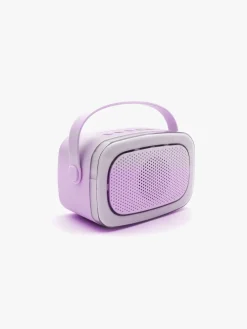 Lalarma Elektronik & Media-Karaokesæt med LED-lys & 2 Mikrofoner,