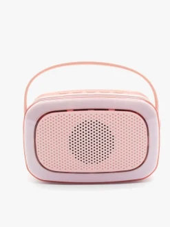 Elektronik & Media|Lalarma Karaokesæt med LED-lys & 2 Mikrofoner, Pink Lyserød