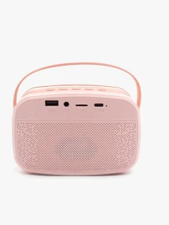 Elektronik & Media|Lalarma Karaokesæt med LED-lys & 2 Mikrofoner, Pink Lyserød