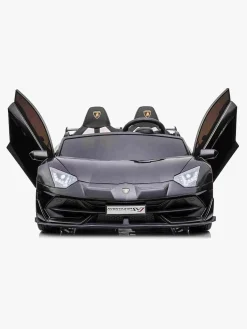 Elbiler & -Køretøjer|Lamborghini Aventador SJV Elbil, Sort