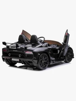 Elbiler & -Køretøjer|Lamborghini Aventador SJV Elbil, Sort