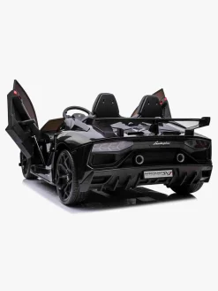 Elbiler & -Køretøjer|Lamborghini Aventador SJV Elbil, Sort