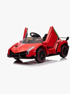 Elbiler & -Køretøjer|Lamborghini Veneno Elbil, Rød Rød