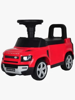 LandRover Pedal- & Gåbiler-Land Rover Defender Gåbil, Rød
