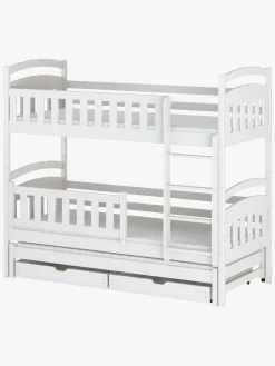 Børn LanoMeble Børnesenge & Tilbehør-Lano Meble BLANKA Tribbelkøjeseng 90x200, Hvid