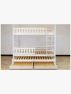 Børn LanoMeble Børnesenge & Tilbehør-Lano Meble BLANKA Tribbelkøjeseng 90x200, Hvid