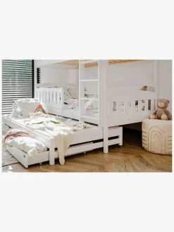 Børn LanoMeble Børnesenge & Tilbehør-Lano Meble BLANKA Tribbelkøjeseng 90x200, Hvid