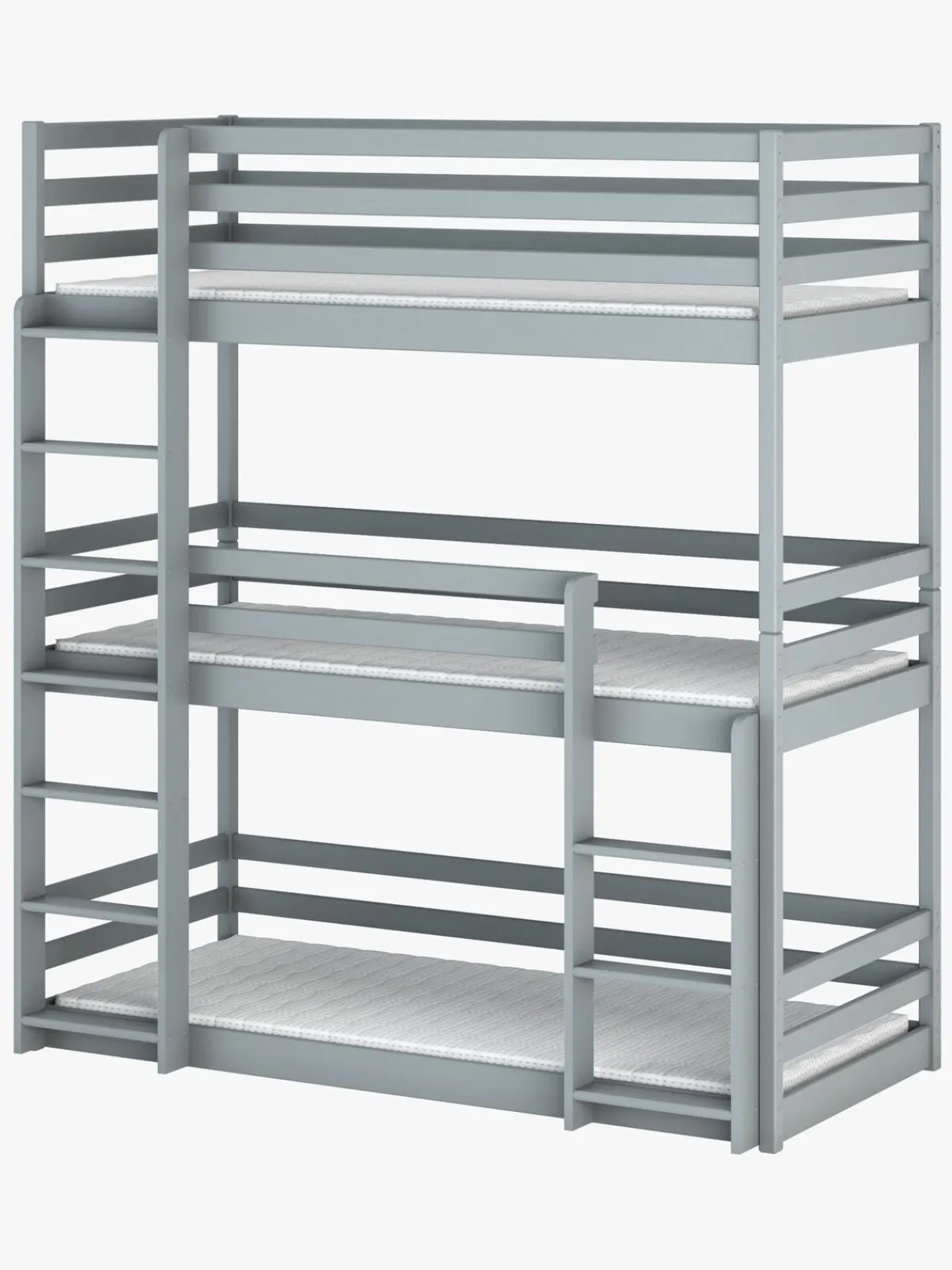 Børnesenge & Tilbehør|LanoMeble Lano Meble TED Tribbelkøjeseng 80x180, Grå