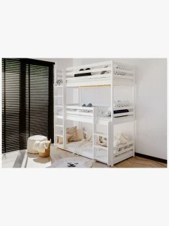 Børn LanoMeble Børnesenge & Tilbehør-Lano Meble TED Tribbelkøjeseng 80x180, Hvid