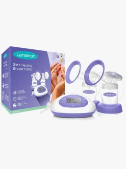 Amning|Lansinoh Brystpumpe Dobbelt, Elektrisk