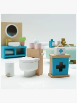 Dukker & Bamser|LeToyVan Le Toy Van Badeværelse Dukkehusmøbler 19 Dele