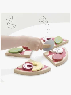 Rolleleg|LeToyVan Le Toy Van Pizza & Toppings med Pizzaskærer