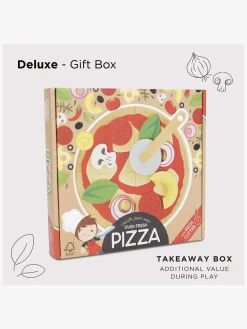 Rolleleg|LeToyVan Le Toy Van Pizza & Toppings med Pizzaskærer