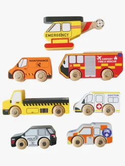 LeToyVan Legetøjsbiler & -Fartøjer-Le Toy Van Redningshelikopter & Redningskøretøjer