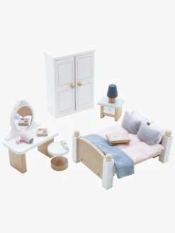 LeToyVan Dukker & Bamser-Le Toy Van Soveværelse Dukkehusmøbler 19 Dele
