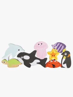 LeToyVan Babylegetøj-Le Toy Van Stableklodser Havdyr & Pose