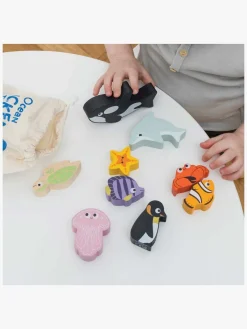 LeToyVan Babylegetøj-Le Toy Van Stableklodser Havdyr & Pose