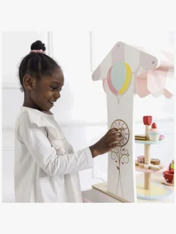 Rolleleg|LeToyVan Le Toy Van Te & Godter Markedsbod Lyserød/Hvid