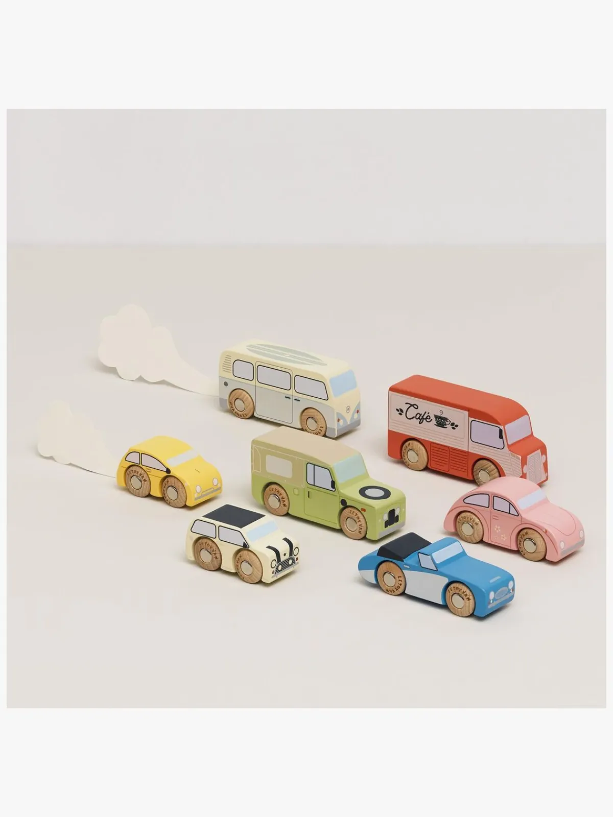 LeToyVan Legetøjsbiler & -Fartøjer-Le Toy Van Vintage Legetøjsbiler Sæt