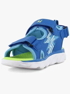 Sandaler & Klipklapper|Leaf Filipstad  Blinkende Sandaler, Blue/Lime