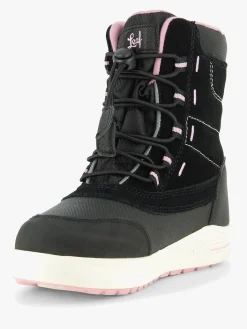 Sneakers|Leaf Jaren Vinterstøvler, Sort/Lyserød Sort/Lyserød