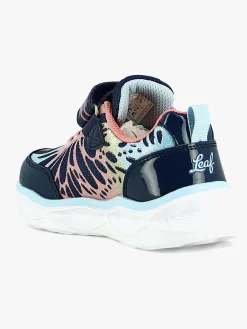 Sneakers|Leaf Malmen Blinkende Sneakers, Navy/Pink Lyserød/Blå