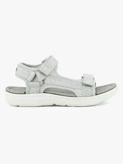 Børn Leaf Sandaler & Klipklapper-Nora Sandaler, Sølvfarvet