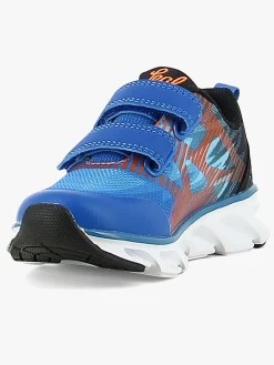 Sneakers|Leaf Skalka Blinkesko, Blå/Orange