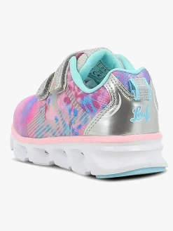 Sneakers|Leaf Skalka Blinkesko, Sølv/Pink Lyserød/Grå
