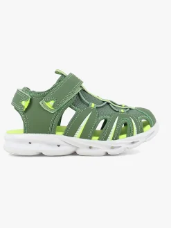 Sandaler & Klipklapper|Leaf Skultorp  Blinkende Sandaler, Grøn