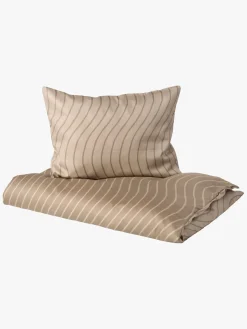 Sengetøj|Leander Baby Sengesæt Woodland 70x100, Cappuccino