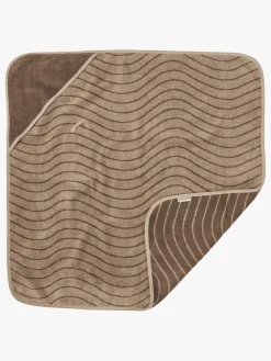 Leander Badeværelset-Håndklæde med Hætte, Woodland Mocca