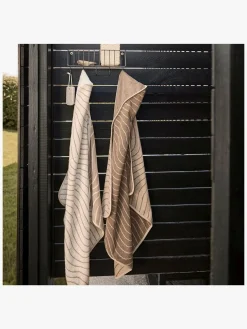 Leander Badeværelset-Håndklæde med Hætte, Woodland Mocca