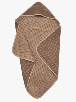 Badeværelset|Leander Håndklæde med Hætte, Woodland Clay Brun