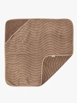 Badeværelset|Leander Håndklæde med Hætte, Woodland Clay Brun