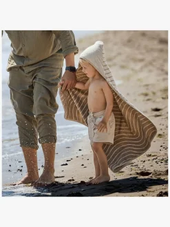 Badeværelset|Leander Håndklæde med Hætte, Woodland Cappuccino Brun