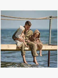 Badeværelset|Leander Håndklæde med Hætte, Woodland Cappuccino Brun