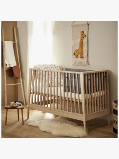 Børnesenge & Tilbehør|Leander Linea™ Tremmeseng, Oak