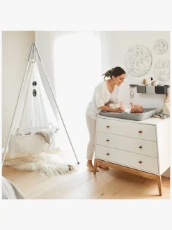 Pusleborde|Leander Matty™ Puslepude, Pearl Grey Grå