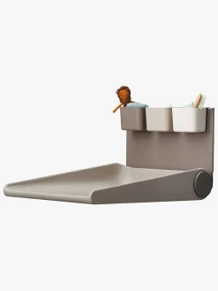 Pusleborde|Leander Wally™ Væghængt Puslebord, Cappuccino Brun