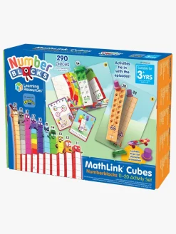 Lærerig Leg|LearningResources Learning Resources MathLink Numberblocks Matematiksæt 11-20 Terninger