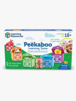 Lærerig Leg|LearningResources Learning Resources Peekaboo  Pædagogisk Legesæt Bondegård