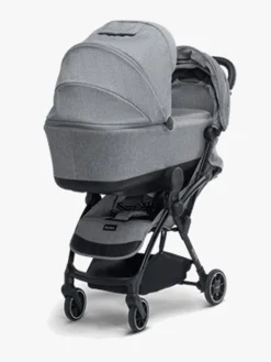 Leclerc Vogndele-Baby Liggedel, Grey Melange
