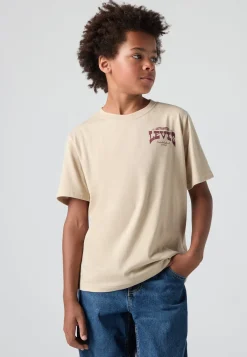 Børn Levis Overdele-Levi's LVB Gallopping Free T-shirt, White Pepper