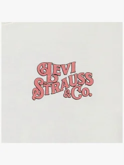 Overdele|Levis Levi's LVB Worn By Cowboys T-shirt, Egret