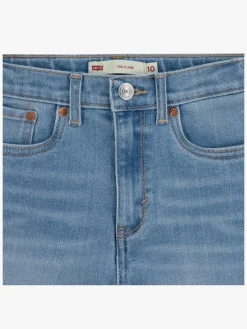 Underdele|Levis Levi's LVG 726 High Rise  Med svaj Jeans, Clean Getaway Blå