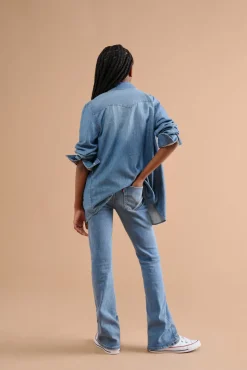 Underdele|Levis Levi's LVG 726 High Rise  Med svaj Jeans, Clean Getaway Blå