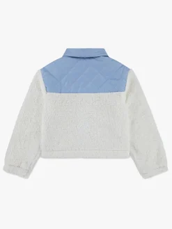 Overtøj|Levis Levi's LVG Big PKT Sherpa Jakke, Blanc De Blanc